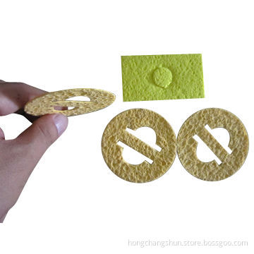Compressed Cellulose Sponges, Suitable for Cleaning, Different Sizes are Available